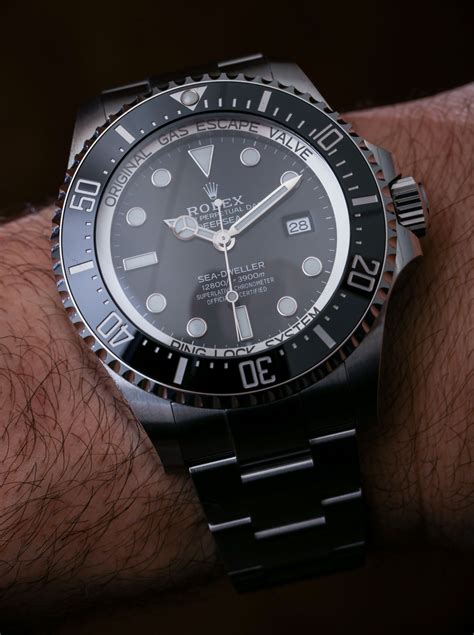 rolex deep sea-dweller black